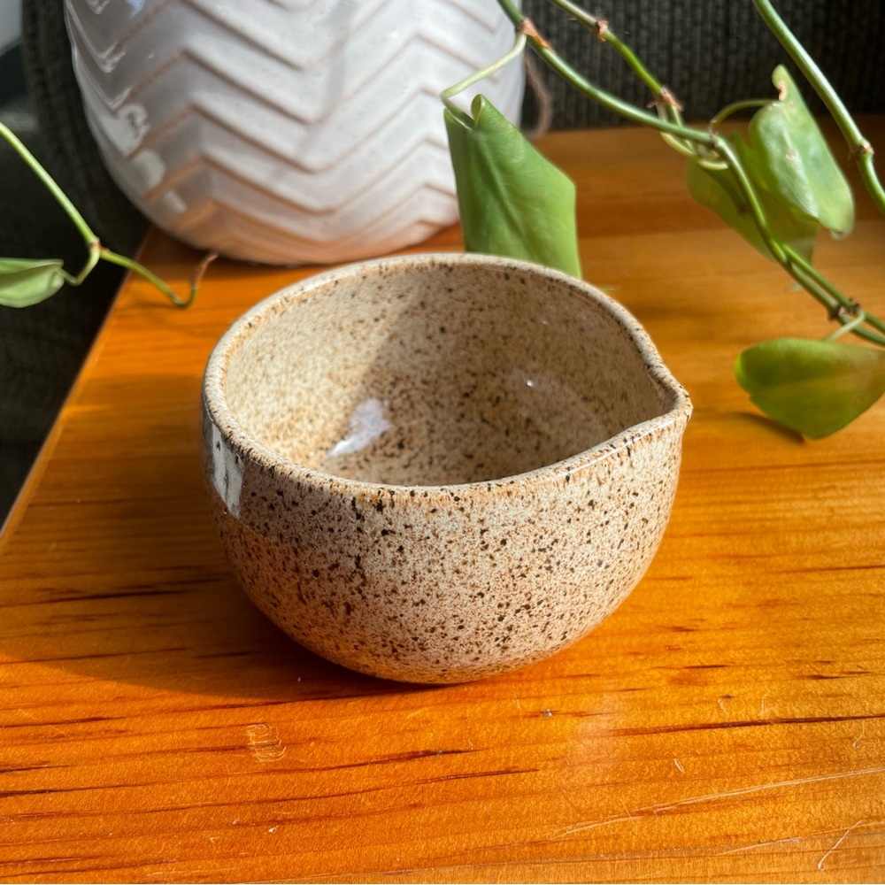 Handmade matcha bowl